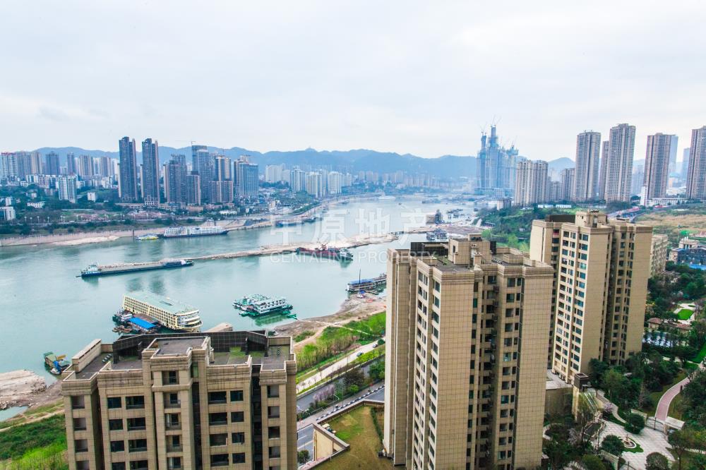 江北嘴cbd 北滨路紫御江山 御湾精装大3房 朝东南一线江景